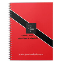 Custom Company Logo Business Notebook
