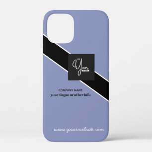 Custom Company Logo Business Notebook iPhone 12 Mini Case