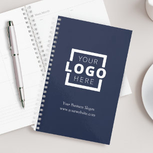 Custom Company Logo Business Promotional Blue Planner