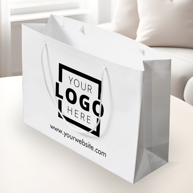 Custom Company Logo Business Promotional Gift Large Gift Bag (Creator Uploaded)
