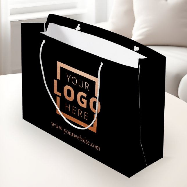 Custom Company Logo Business Promotional Gift Large Gift Bag (Creator Uploaded)