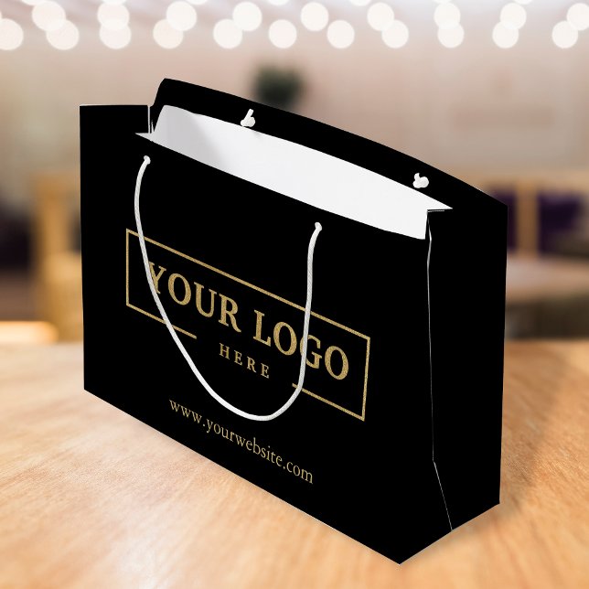 Custom Company Logo Business Promotional Gift Large Gift Bag (Creator Uploaded)
