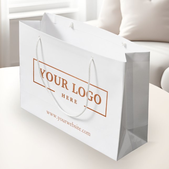 Custom Company Logo Business Promotional Gift Large Gift Bag (Creator Uploaded)