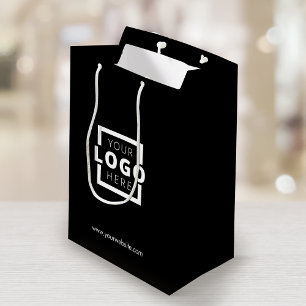 Custom Company Logo Business Promotional Gift Medium Gift Bag
