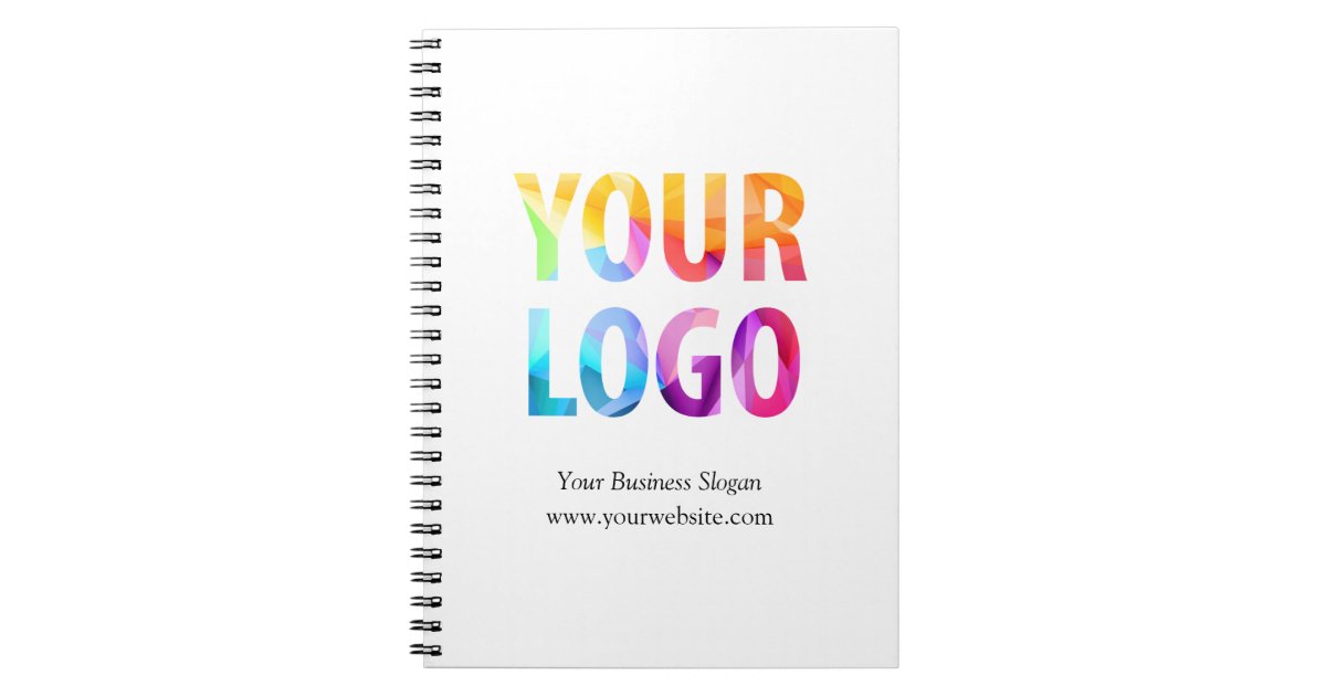 Custom Company Logo Business Promotional Gift Notebook Zazzle