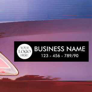 Custom Company Logo Business Promotional Modern Bumper Sticker