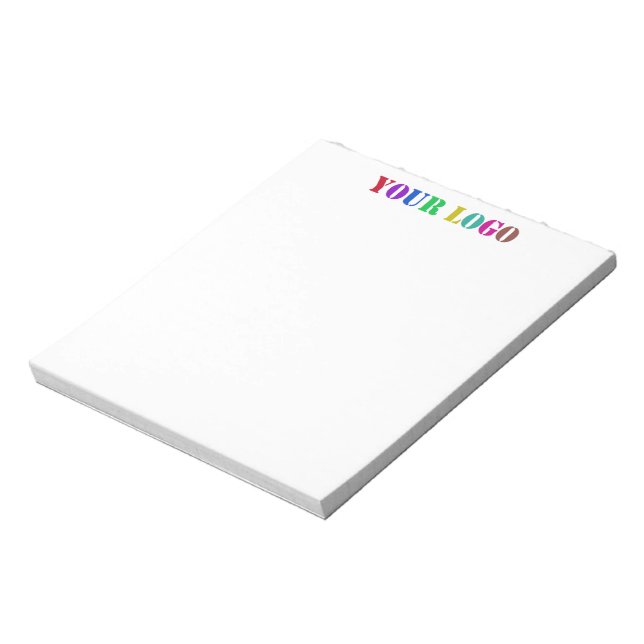 Custom Company Logo Business Promotional Notepad (Rotated)