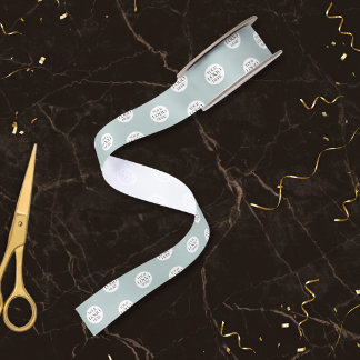 Custom Company Logo Business Promotional Satin Ribbon