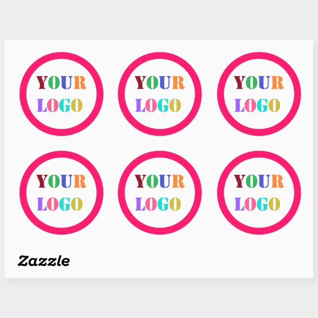 Custom Company Logo Business Promotional Sticker (Sheet)