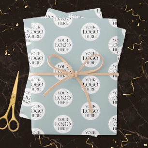 Custom Company Logo Business Promotional Wrapping Paper Sheet