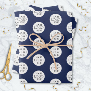 Custom Company Logo Business Promotional Wrapping Paper Sheet