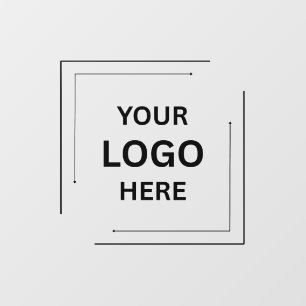 Custom Company Logo Business Window Cling