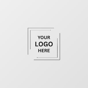 Custom Company Logo Car Window Cling