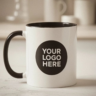 Custom Company Logo Coffee Mug Corporate Swag Gift