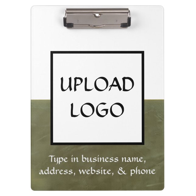 Custom Company Logo Contractor Field Clipboard (Front)