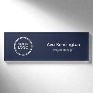 Custom Company Logo Employee Name Badge