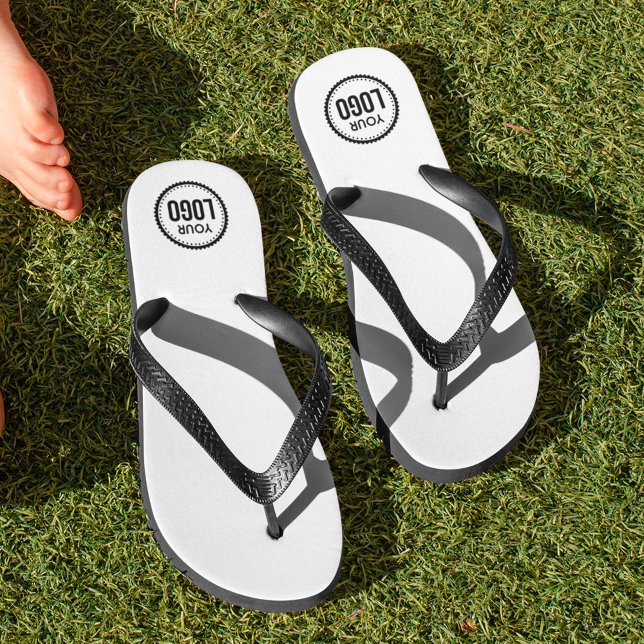 Custom Company Logo Flip Flops (Creator Uploaded)