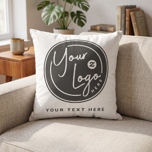 Custom Company Logo Gift Cushion