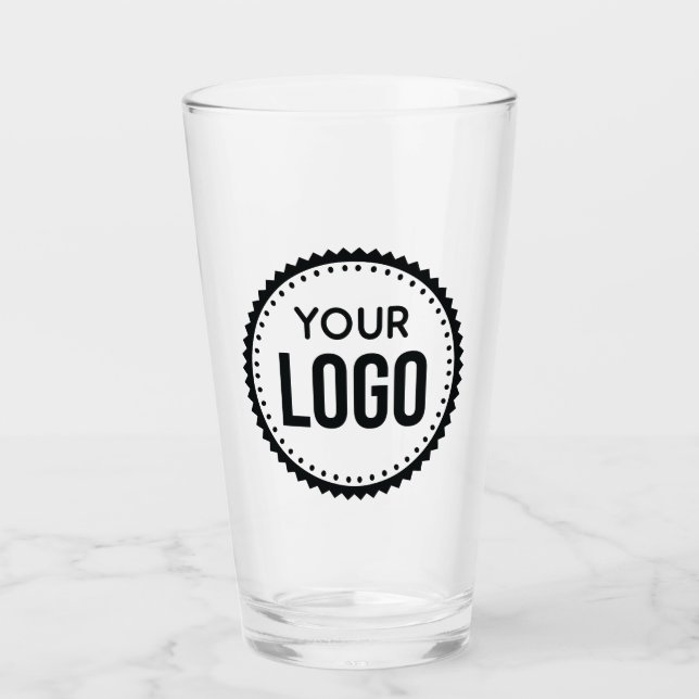 Custom Company Logo Glass (Front)