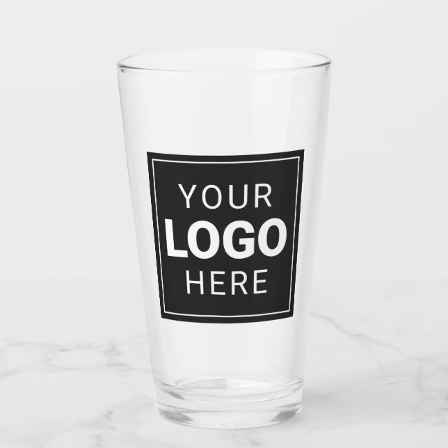 Custom Company Logo Glass (Front)