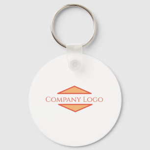 Custom Company Logo  Key Ring