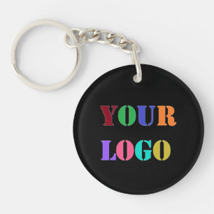 Custom Company Logo Keychain Gift - Your Colours