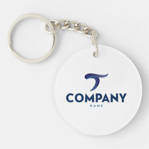 Custom Company Logo Keychain Promotional Bulk