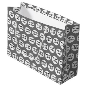Custom Company Logo Large Gift Bag