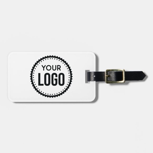 Custom Company Logo Luggage Tag (Front Horizontal)