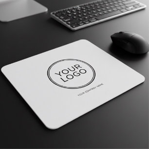 Custom Company Logo Modern Minimalist Mouse Mat