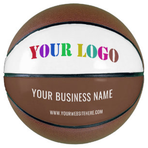 Custom Company Logo Name Website Basketball