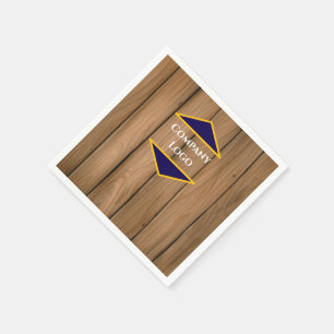 Custom Company Logo Napkins – Personalized 