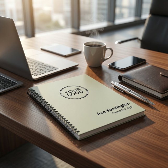 Custom Company Logo Notebook | Personalised  (Creator Uploaded)