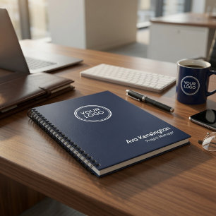Custom Company Logo Notebook Personalised
