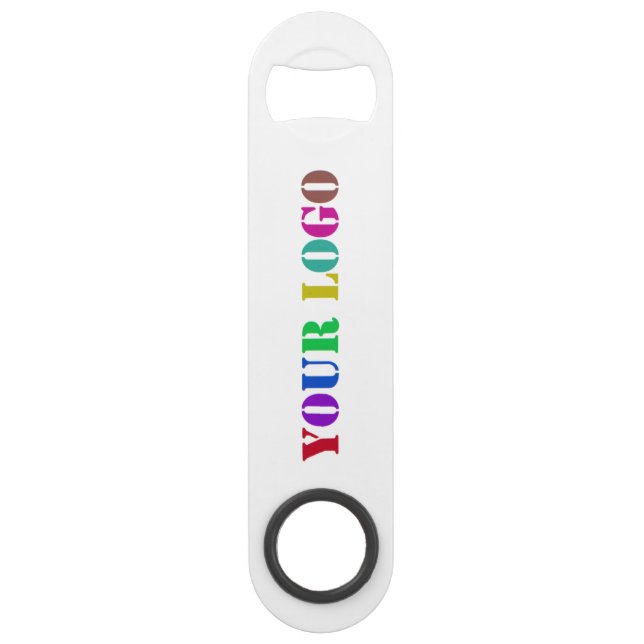 Custom Company Logo or Photo Business Bar Key (Front)