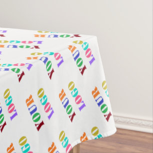 Custom Company Logo or Photo Tablecloth Your Colou