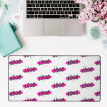 Custom Company Logo Pattern Custom Business Logo  Desk Mat<br><div class="desc">personalise your desk mat with your business logo.</div>