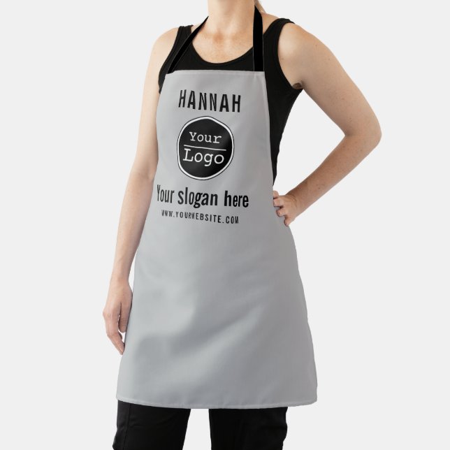 Custom Company Logo personalised Apron (Insitu)