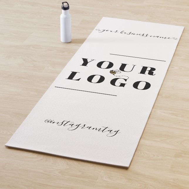Custom Company Logo Personalised Business Yoga Mat (In Situ)