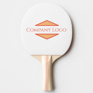 Custom Company Logo  Ping Pong Paddle