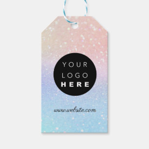 Custom Company Logo Product Description Ombre Gift Tags