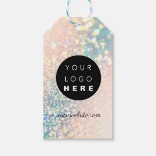 Custom Company Logo Product Description Thank Lux Gift Tags