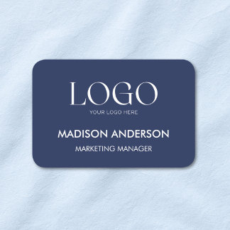 Custom Company Logo Promotional Branded Employee Name Tag