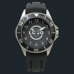 Custom Company Logo Promotional Branded Watch<br><div class="desc">Add your custom business corporate logo to create a unique wrist watch. Makes a great promotional giveaway or corporate gift for customers,  vendors,  employees or other special people. Choose from different types of watches like stainless steel. No minimum quantity,  no setup fees.</div>