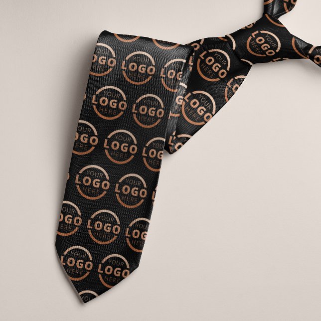 Custom Company Logo Promotional Business Corporate Tie (Creator Uploaded)