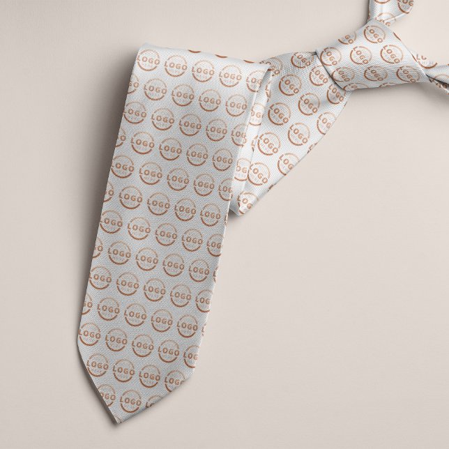 Custom Company Logo Promotional Business Corporate Tie (Creator Uploaded)