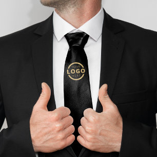 Custom Company Logo Promotional Business Corporate Tie