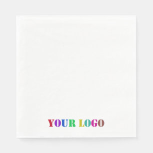 Custom Company Logo Promotional Business Napkins