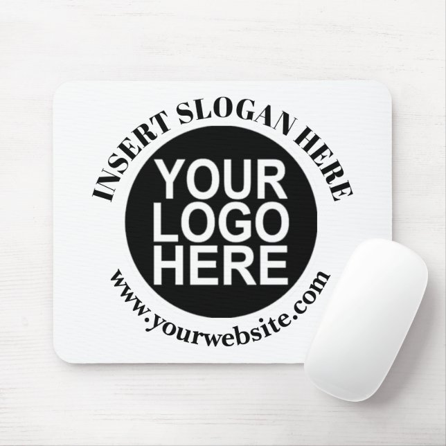 Custom Company Logo Promotional Mouse Mat (With Mouse)