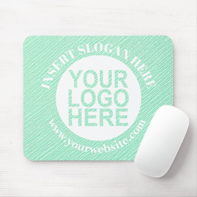 Custom Company Logo Promotional Mouse Mat (With Mouse)
